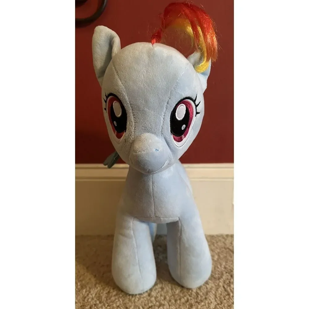 Build A Bear My Little Pony Blue Plush Stuffed Animal Rainbow Dash Pony 16